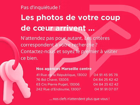 appartement marseille 2 pièce(s) 41 m2