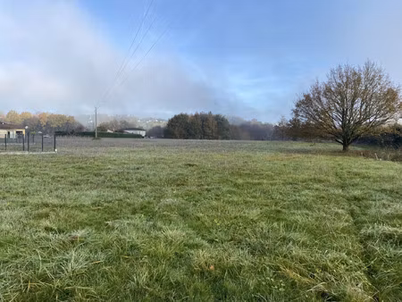 terrain à bâtir de 950 m² à annesse-et-beaulieu (24)