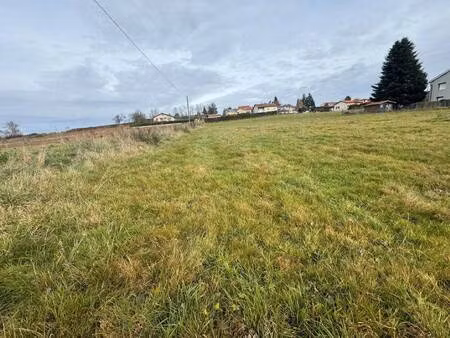 terrain constructible viabilisé à vendre