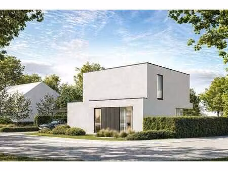 moderne nieuwbouwvilla met zuidwest gerichte tuin