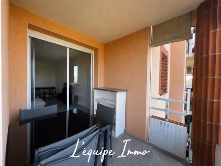 appartement t2 meublé avec balcon colomiers environ 42m2
