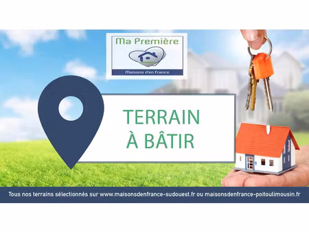 terrain à bâtir de 510 m² à magescq (40)