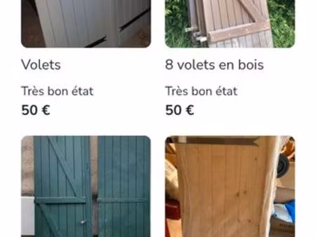 remise en état de vos volets en bois