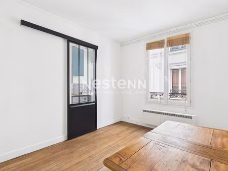 à vendre : appartement 2 pièces à paris - quartier calme et touristique