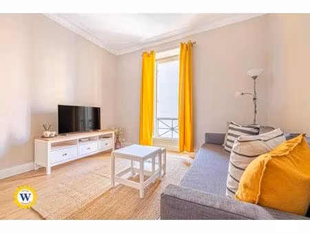 location etudiante nice fleurs / rue shakespeare - appartement 2 pièces meublé