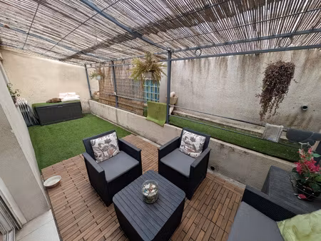 t2 rdc avec terrasse - centre-ville