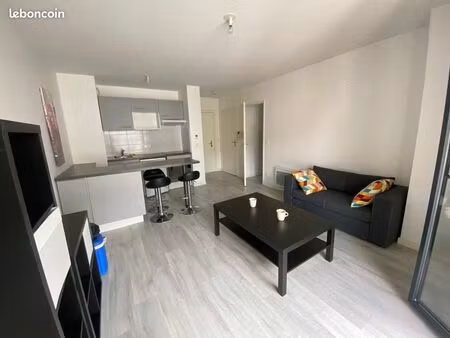 appartement meublé 43 m² avec balcon et parking – toulouse centre