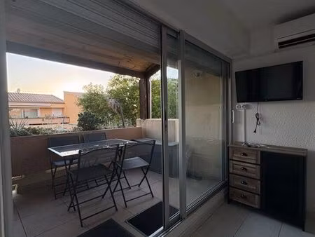 à louer – appartement t1 bis meublé avec terrasse