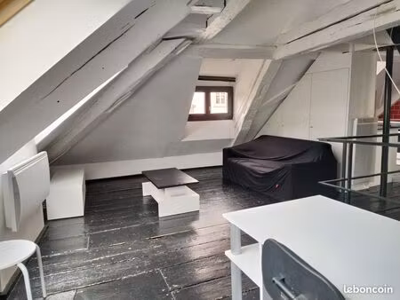 strasbourg krutenau superbe t2 meublé en duplex de 41 m²
