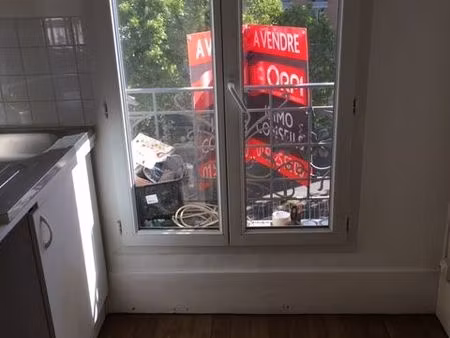 loue studio meublé boulevard de charonne