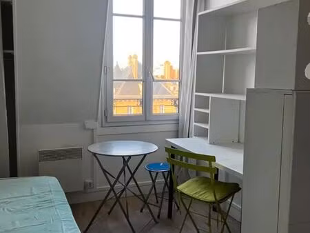 loue chambre de bonne meublée 9m² paris 15ème