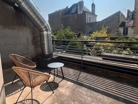 t1 meublé avec électricité + internet compris + terrasse poitiers hyper centre