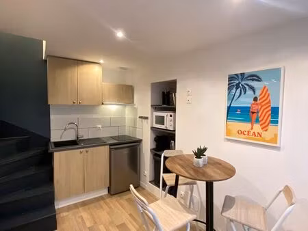studio meublé en duplex de 25 m² à louer – pornic