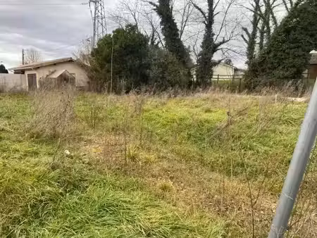 vente terrain 1008 m² à soulignac (33760)  59 000 €