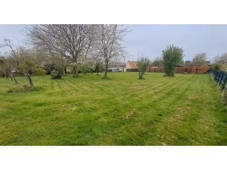 vente terrain 1562 m² à vieux-fumé (14270)  65 000 €