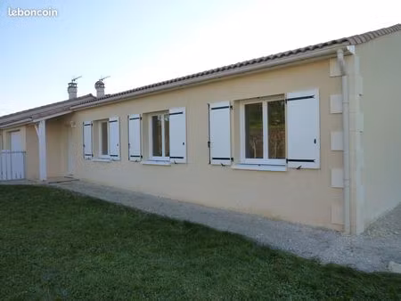 pavillon plain pied 3 chambres garage