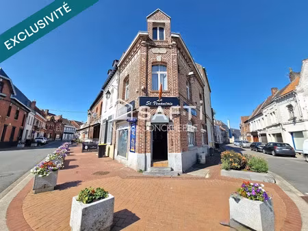 vente locaux professionnels 4 pièces à saint-venant (62350)  150 000 €