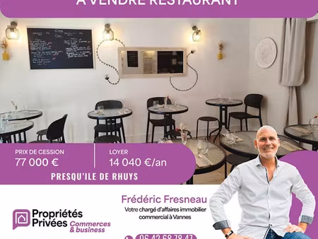 vente locaux professionnels 40 m² à vannes (56000)  77 000 €