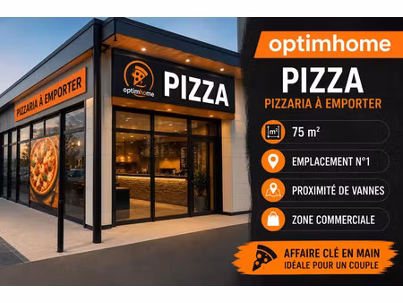 vente locaux professionnels 2 pièces 75 m² à vannes (56000)  60 000 €