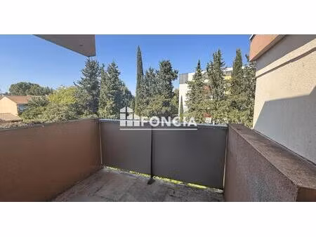 appartement t2 montpellier hôpitaux-facultés terrasse résidence sécurisée