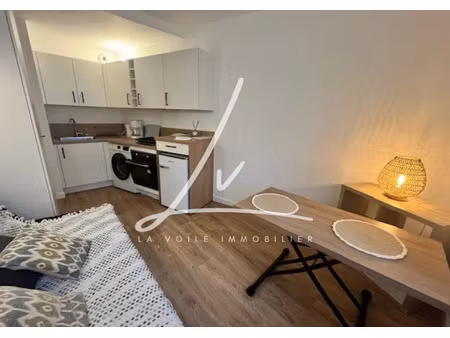 location meublée appartement 1 pièce 16.14 m² à ouistreham (14150)  500 €