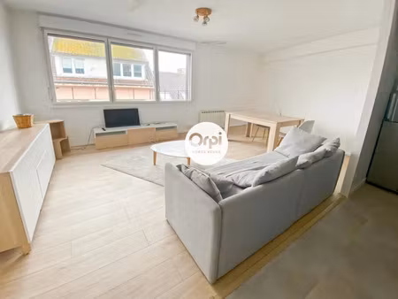 location meublée appartement 2 pièces 46 m² à boulogne-sur-mer (62200)  580 €