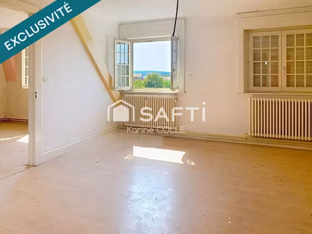vente appartement 4 pièces 150 m² baccarat (54120)