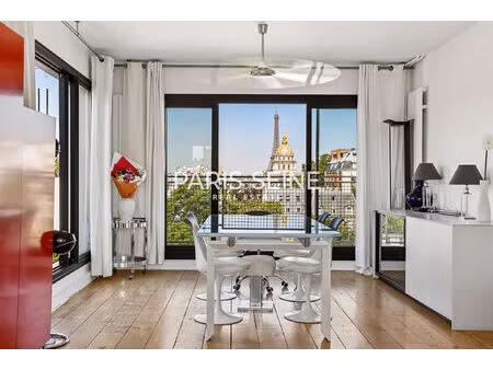 ** bac ** superbe appartement de standing avec terrasses et vues dégagées sur les monument