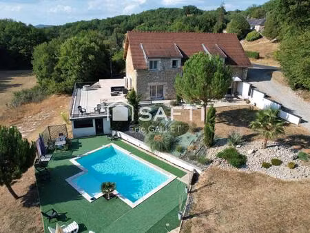 grange entièrement rénovée 5 pièces avec piscine