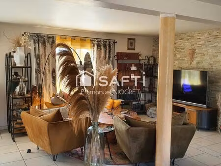 superbe maison de 115 m² sur 883 m² de terrain  3 chambres
