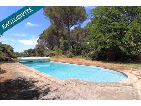 lambesc  ensemble immobilier 280m² sur 7hectares