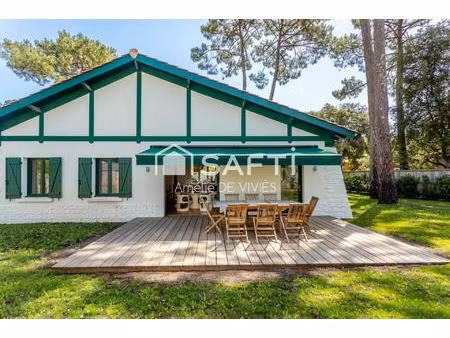 lacanau | maison basque rénovée | 3 chambres | au lac