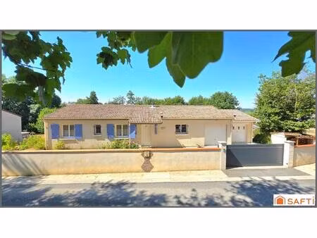 maison contemporaine de plain-pied 118 m² sur parc arboré de près de 2000 m² à 5 mn de tou