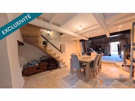 coup de cœur pour bricoleurs & investisseurs — maison de village 120 m² à finir  pouzilhac