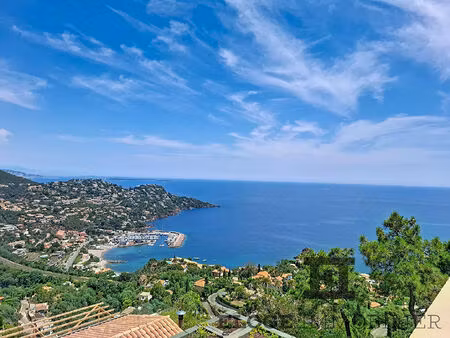 villa d'exception avec vue mer panoramique ? théoule-sur-mer  hameau de miramar