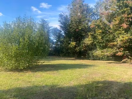 terrain constructible viabilisé de 1620 m²
