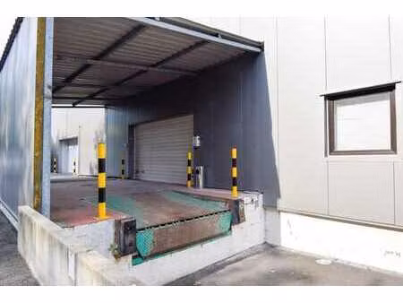à louer : unité pme 512 m² avec bureau et quai – kruibeke