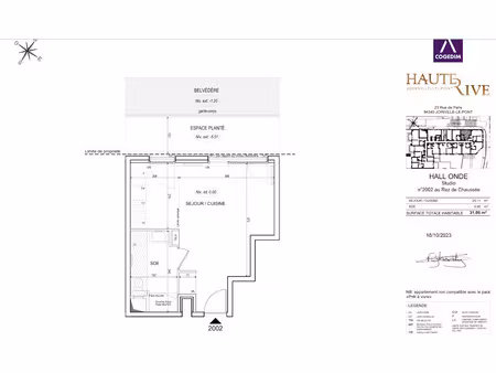location appartement 1 pièce 31 m² à joinville-le-pont (94340)  998 €