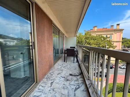 cannes basse californie  appartement 3 pièces meublé terrasse garage