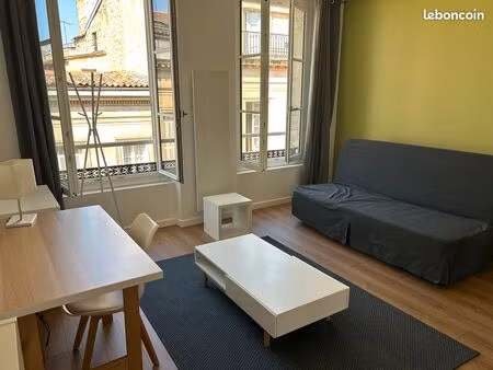 location studio meublée bordeaux