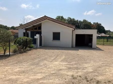 maison contemporaine 4 chambres 122 m2 à benquet