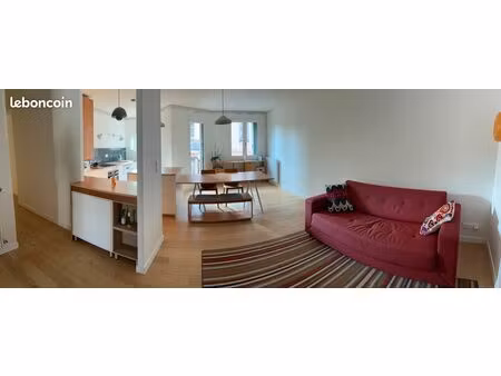 t4 meuble 90 m² tbe - grenoble gare tram a b et d