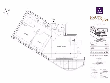 location appartement 3 pièces 62 m² à joinville-le-pont (94340)  1 607 €