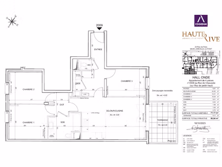 location appartement 4 pièces 78 m² à joinville-le-pont (94340)  1 937 €