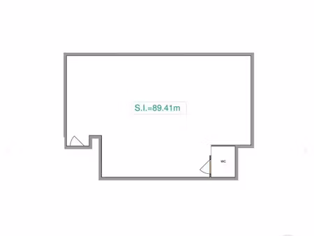 location locaux professionnels 89.43 m² à sète (34200)  1 006 €