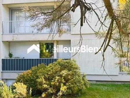 exclusivité auray – appartement t4 de 78 m² avec loggia  vue parc  cave et parking