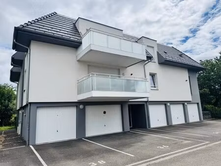 geispolsheim – le confort d'un appartement avec balcon  garage et vue dégagée !