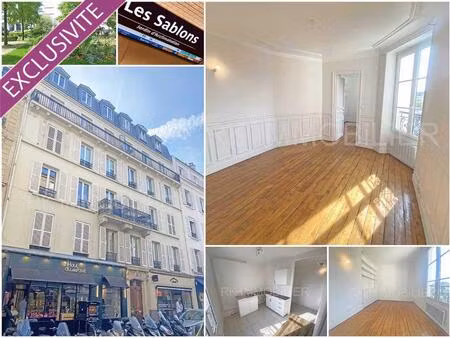 appartement neuilly sur seine - 2 pièce(s) - 37.70m2