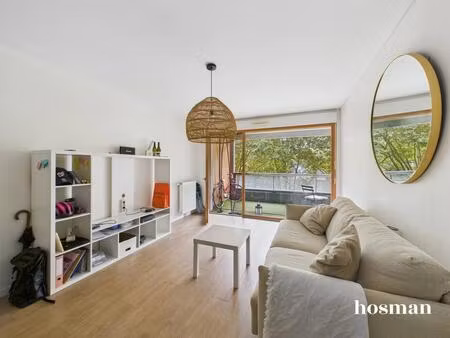 ravissant 2 pièces de 49m2 avec grand balcon et vue sur la seine - quai du châtelier  l'îl