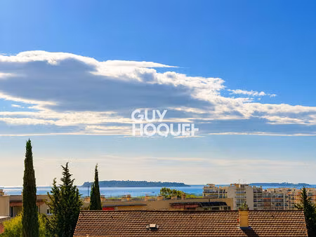 mandelieu-la-napoule - appartement 3 pièces avec vue mer